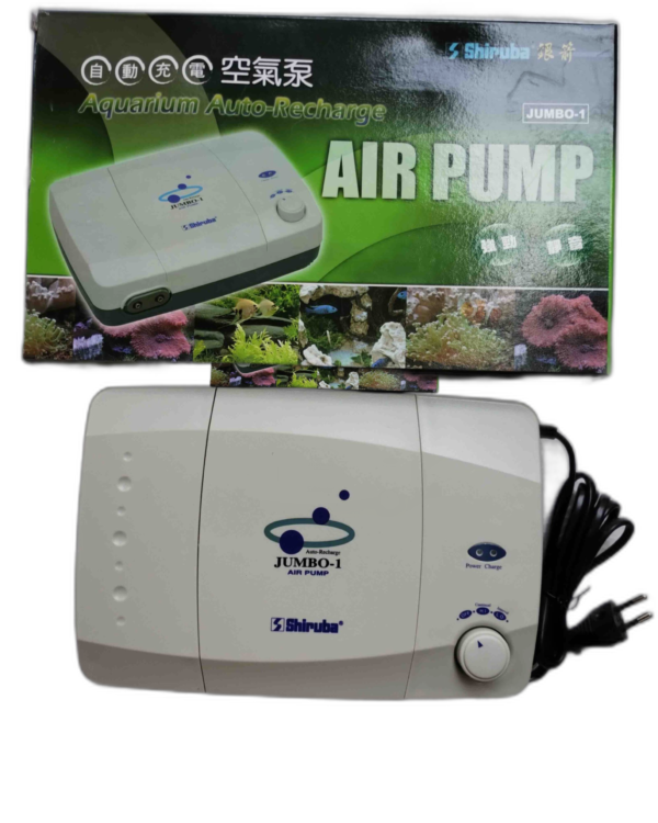 AIR PUMP SHIRUBA AQUARIUM AUTO RECHARGE