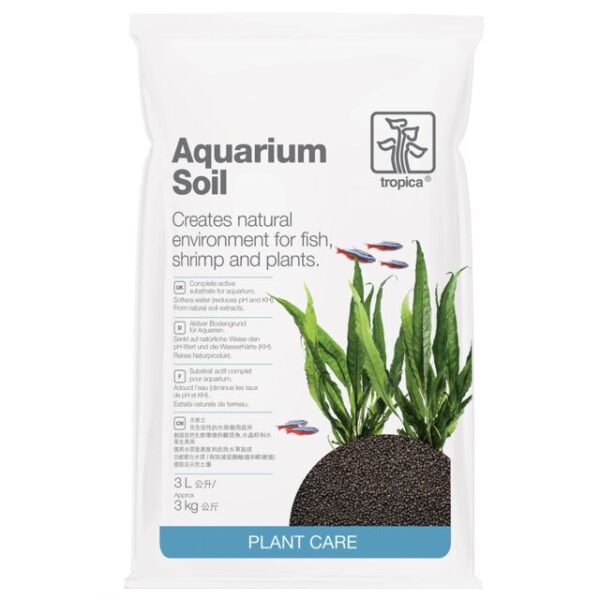 AQUASCAPING SOIL TROPICA AQUARIUM SOIL POWDER 3KG 3L 