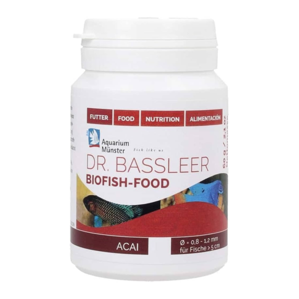 DR BASSLEER BIO FISH-FOOD ACAI M 60G